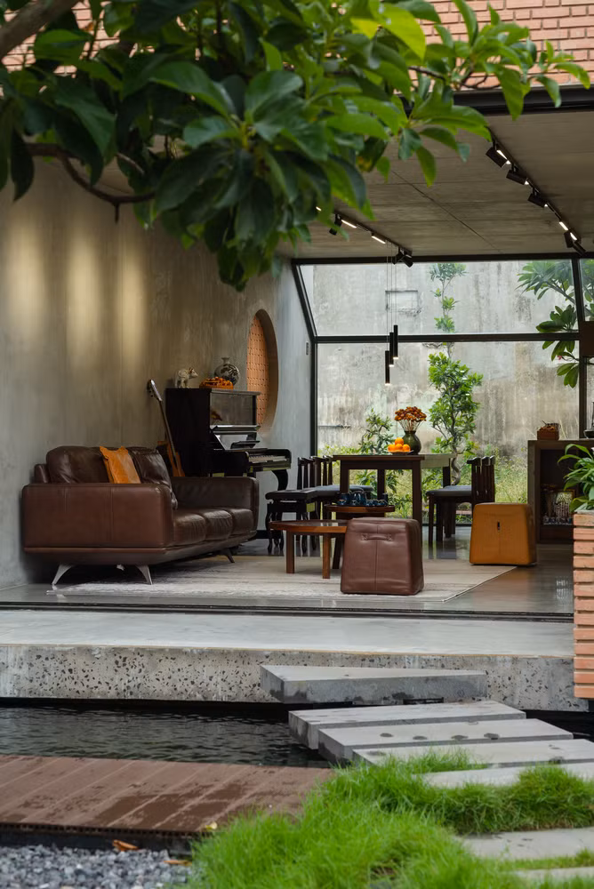 Tổng diện tích mỗi sàn chỉ 80m2.