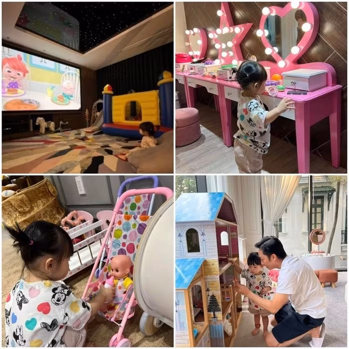 Mọi thứ đều được đầu tư kỹ lưỡng để Suchin và Subeo thoả sức vui đùa.