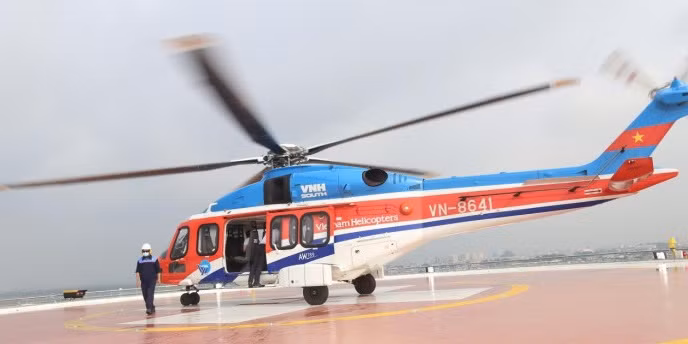 Trực thăng khai thác ngắm toàn cảnh TP HCM từ trên cao là loại nào? Truc thang khai thac ngam toan canh TP HCM tu tren cao la loai nao?