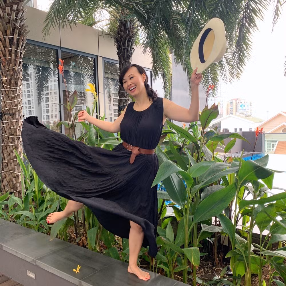 Shark Linh đang sống trong một căn hộ cao cấp, sang trọng và đầy đủ tiện nghi. Ảnh: FB Shark Linh