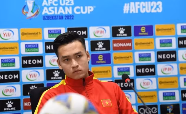Từ Sea Games 31 cho đến giải U23 châu Á vừa kết thúc, Bùi Hoàng Việt Anh được khán giả biế đến nhiều hơn. Ảnh: AFC
