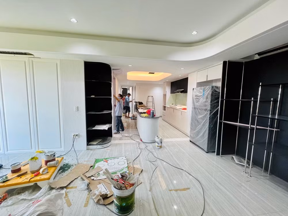 Được biết, Pha Lê đã chi 1,5 tỷ đồng để hoàn thiện nội thất trong căn hộ. Nguồn ảnh: Facebook Pha Lê Crystal