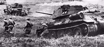 Đến ngày 6/10/1941, một nhóm 4 xe tăng dưới quyền chỉ huy của trung úy Lavrinenko giao chiến với vài chục xe tăng thuộc Tập đoàn quân thiết giáp số 2 của Đức quốc xã gần làng Pervy Voin thuộc khu vực Orlov.