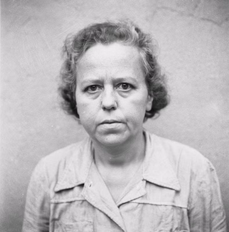"Nữ đồ tể" Gertrude Saurer bị kết án 10 năm tù vì những tội ác đã gây ra cho tù nhân trong các trại tập trung của Đức hồi Thế chiến 2.