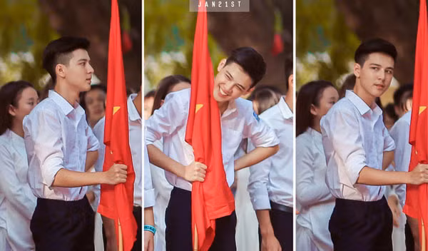 Trở thành từ khóa được tìm kiếm nhiều nhất trên mạng xã hội sau ngày khai giảng, hot boy cầm cờ Phạm Hồng Đăng học sinh lớp 10, trường THPT Phan Đình Phùng (Hà Nội) từ chối xuất hiện trên báo chí, tiếp tục khóa Facebook nhưng vẫn khiến dân mạng rần rần chờ đợi.