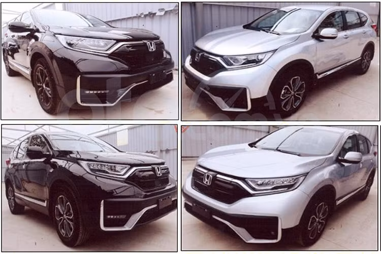 Hình ảnh đăng ký và ảnh rò rỉ cho thấy Honda CR-V 2020 tại Việt Nam phiên bản lắp ráp trong nước sẽ có ngoại thất khá tương đồng với bản bán tại thị trường Bắc Mỹ (ra mắt hồi năm ngoái). Cụ thể, xe có lưới tản nhiệt mới sơn đen bóng kết hợp viền crôm phía trên, cản trước thiết kế mới với viền crôm dài và hốc gió góc cạnh hơn.