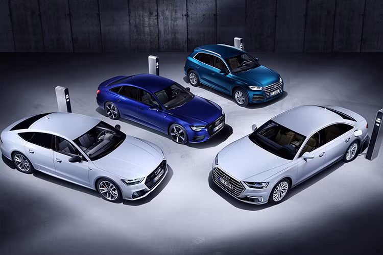 Audi Q5 55 TFSI e quattro sẽ mang tới cho khách hàng 3 chế độ lái riêng biệt bao gồm hybrid (chạy song song 2 động cơ), Battery Hold (sử dụng động cơ xăng) và EV (sử dụng động cơ điện). Theo hãng xe sang Đức - giá xe điện Audi Q5 55 TFSI e quattro sẽ chính thức có mặt trên thị trường từ quý III năm nay từ 67.500 USD (khoảng 1,6 tỷ đồng).