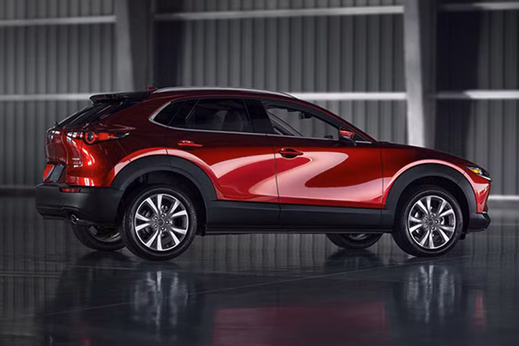 Nội thất của CX-30 cũng được thiết kế trang nhã và tối giản. Xe được trang bị màn hình HUD hiển thị trên kính lái, màn hình cảm ứng trung tâm 8,8 inch với 8 loa âm thanh, khởi động không cần chìa, điều hòa tự động hai vùng với cửa gió cho hàng ghế sau, lẫy chuyển số trên vô lăng, màn hình công cụ LCD 7 inch, kết nối Apple CarPlay, Radio AM/FM, USB, Bluetooth,...