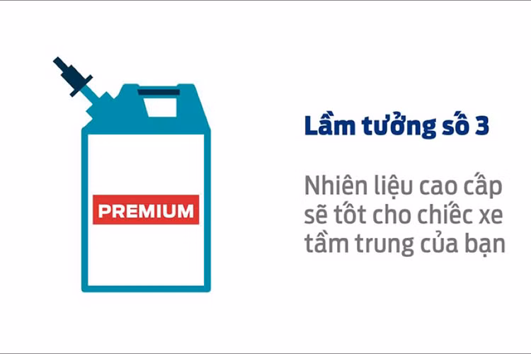 Có rất nhiều lựa chọn về nhiên liệu “mạnh mẽ” hay “cao cấp”, và đủ các loại dầu và chất bôi trơn khác nhau. Tuy nhiên, nhiên liệu giá đắt hơn không có nghĩa là chúng sạch hay tinh khiết hơn. Đặc điểm khó bắt lửa của xăng cao cấp sẽ tương thích với các động cơ hiệu suất cao, chúng không đem lại lợi ích gì đối với hầu hết các dòng xe thông thường, bởi mỗi loại xăng đều phải đáp ứng những tiêu chuẩn tương tự nhau.