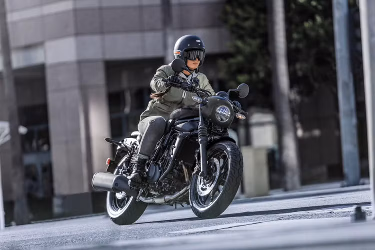 Tại Việt Nam, Eliminator 500 được bán với màu đen ánh kim Metallic Flat Spark Black. Mức giá xe Kawasaki Eliminator 500 2024 bán chính hãng là 182,8 triệu đồng, cạnh tranh trực tiếp với đối thủ đồng hương Honda Rebel 500.