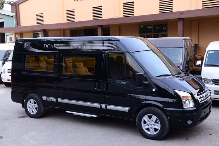 Cam cai tao xe 16 cho thanh xe Limousine dua don khach tu 1/9