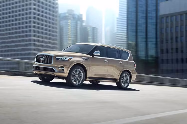 Tại thị trường UAE giá bán từ 64.750 USD (tương đương gần 1,5 tỷ đồng). Mẫu xe sang nhà Nissan này được sản xuất tại nhà máy Kyushu ở Nhật Bản. Tính đến hết 2016, QX80 chiếm 8,96% tổng doanh thu của Infiniti, tương đương 20.708 chiếc trên toàn thế giới.
