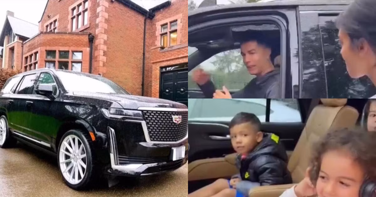 Cristiano Ronaldo duoc ban gai tang xe SUV Cadillac Escalade