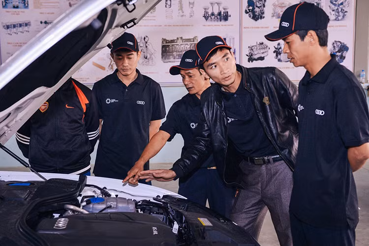 Để chào đón các nguyên thủ quốc gia từ 21 nền kinh tế thành viên trong khu vực Châu Á – Thái Bình Dương, 2.000 bộ trưởng cùng các quan chức cấp cao, 3.000 nhà báo và phóng viên, cùng 5.000 doanh nhân, Ủy ban Quốc gia APEC 2017 đã lựa chọn Audi làm đơn vị tài trợ xe chính thức của sự kiện.