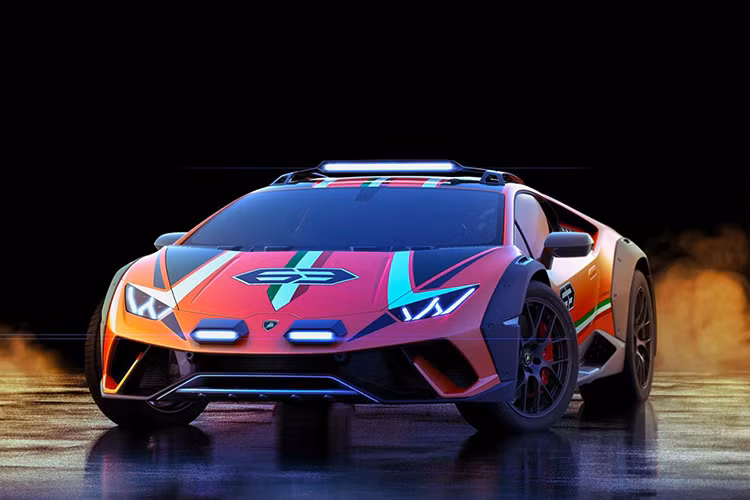 Dựa trên Huracan Evo, mẫu Sterrato (tiếng Ý có nghĩa là “bùn đất”) có một chút đặc tính của SUV Urus và nhiều trang bị nâng cấp khác, tất cả để biến siêu xe Lamborghini Huracan Sterrato trở thành một chiến binh off-road. Gầm xe đã được nâng cao thêm 47 mm, trong khi mũi xe đã được làm sắc thêm 1% và góc thoát tăng thêm 6,5%.