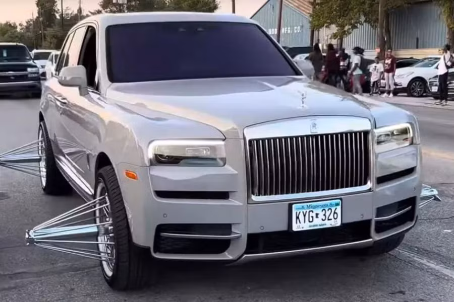 Rolls-Royce Cullinan bi danh cap duoc tim thay tren mang xa hoi