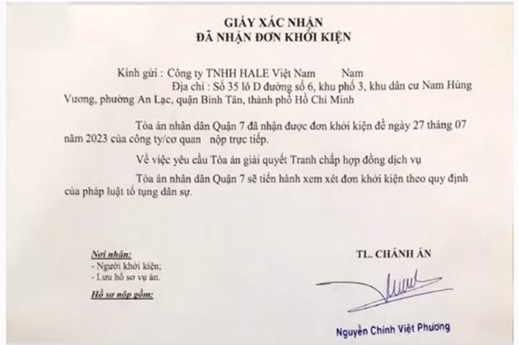 Phía Porsche Việt Nam thừa nhận có sai sót trong quy trình tiếp nhận, sửa chữa và bàn giao xe của anh Tấn, nên đã đề nghị mức ưu đãi 40% giá trị sửa chữa. Tuy nhiên, chủ xe vẫn không chấp nhận yêu cầu trên và cho biết đã gửi thẳng thư khiếu nại sang Porsche ở Đức. Sự việc đã được chủ xe gửi đơn kiện đến Toà án và vẫn đang trong quá trình giải quyết.