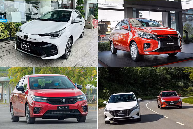 Toyota Vios bat ngo e am, doanh so chi dat 288 xe trong thang 8/2023