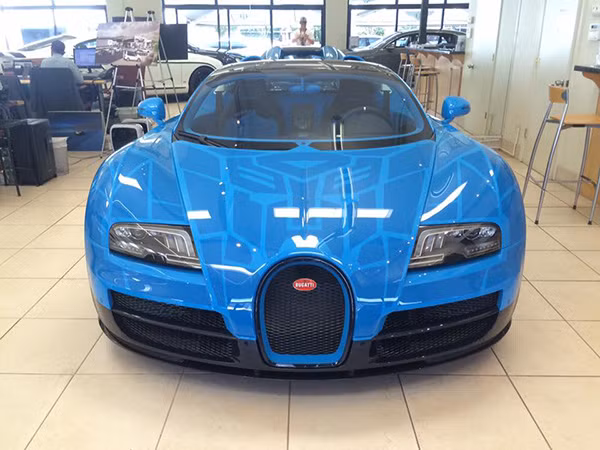 “Hang doc” Bugatti Veyron phien ban Autobot