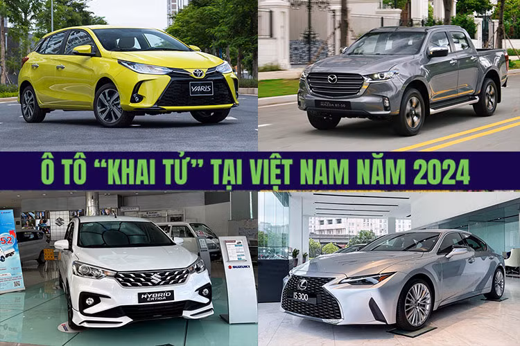 Loạt ôtô ra đi "không kèn trống" tại Việt Nam trong năm 2024 Loat oto ra di