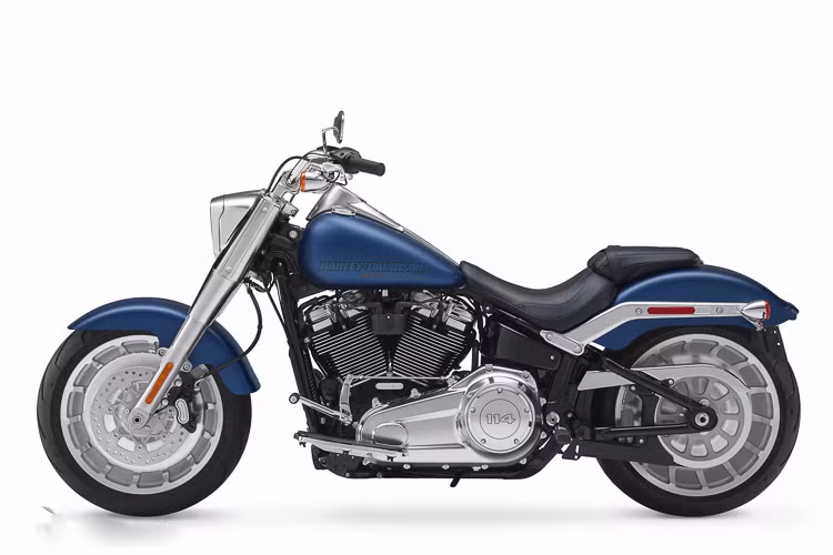 Harley-Davidson Fat Boy phiên bản 114 ANX kỷ niệm ấn tượng hơn nhờ một số chi tiết khác biệt so với bản ANV đang bán ra thị trường.
