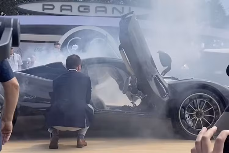 Pagani Utopia hon 59 ty dong bat ngo boc khoi khi dang 