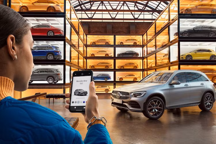 Mercedes-Benz bo dan dai ly, chuyen mo hinh ban xe online-Hinh-2