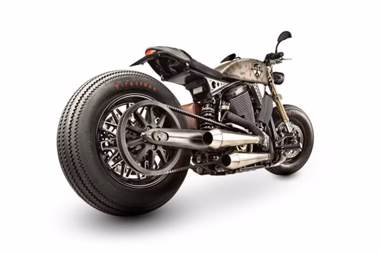 Tatto moto sở hữu cụm máy V-twin hầm hố với sức mạnh (theo thông báo của Victory Motorcycles vào khoảng gần 100 mã lực). Chúng ta cùng chờ đón sự xuất hiện của nó vào thời gian sắp tới.