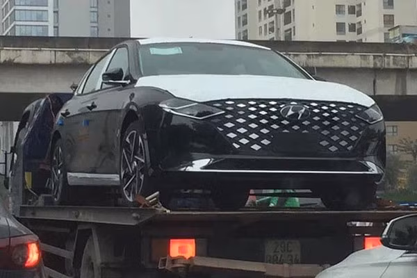 Hyundai Grandeur ban chay tai Han Quoc xuat hien tren pho Viet