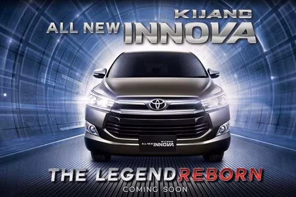 Toyota Innova 2016 lo dien hoan toan truoc ngay ra mat