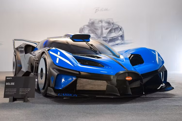 Siêu xe Bugatti Bolide chỉ có 40 chiếc trên toàn thế giới.