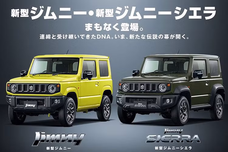 Mẫu xe Suzuki Jimny 2019 gây ấn tượng với thiết kế hình dáng hộp gợi nhớ đến chiếc SUV Mercedes-Benz G-Class nhưng có phần nhỏ gọn hơn. Thế hệ mới của Jimny đã nhận được rất nhiều bình luận quan tâm và tỏ ra yêu thích từ người mê xe trên khắp các diễn đàn, những trang mạng xã hội kể từ khi xuất hiện.