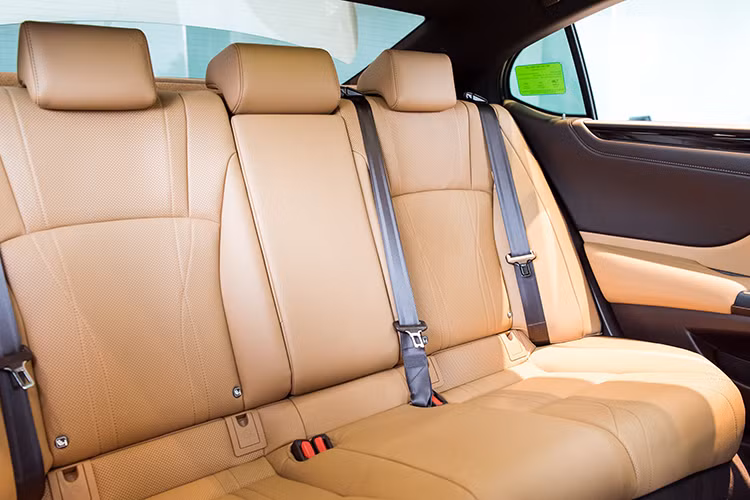 Về chức năng giải trí, mẫu xe sang Lexus ES mới sở hữu hệ thống 10 loa Lexus Premium Sound System, hỗ trợ một số nguồn phát thông dụng như AM/FM/USB/AUX/Bluetooth, đặc biệt phiên bản 2020 còn bổ sung khả năng kết nối smartphone như Apple CarPlay hay Android Auto. Hành khách có thể sạc điện thoại không dây với chuẩn Qi trên xe, tương thích với nhiều thiết bị khác nhau.
