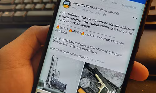 Súng 6,5 triệu đồng/chiếc quảng cáo ngập Facebook Việt Nam - Hình 3 Sung 6,5 trieu dong/chiec quang cao ngap Facebook Viet Nam-Hinh-3