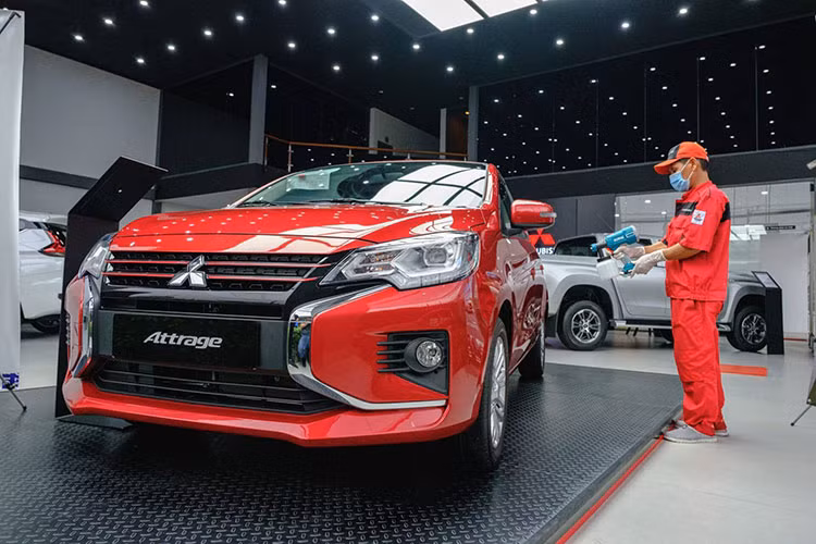 Mitsubishi Motors Viet Nam uu dai ca tram trieu dong cho khach mua xe