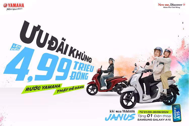 Yamaha Motor Viet Nam tung loat uu dai 