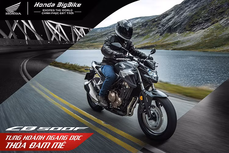 Thiết kế Honda CB500F 2021 mới là sự cân bằng giữa việc đảm bảo yếu tố thẩm mỹ và tính thực tiễn, đáp ứng nhu cầu của người sở hữu về một mẫu xe vừa cuốn hút trong phong cách vừa thân thiện trong trải nghiệm. Khung xe thiết kế dạng kim cương khỏe và nhẹ với độ linh hoạt cao mang lại phản hồi tốt cho xe trong các điều kiện vận hành khác nhau.