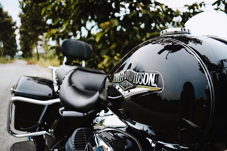 Ở phía thân xe, Harley-Davidson Road King 2017 mang dáng dấp của một mẫu xe đường trường cứng cáp nhưng cũng vẫn thể hiện vẻ đẹp cổ kính và mang đậm phong cách Harley-Davidson đích thực. Thân xe với máu sơn đen bóng, pha trộn với các chi tiết mạ crom đầy mạnh mẽ và cá tính.