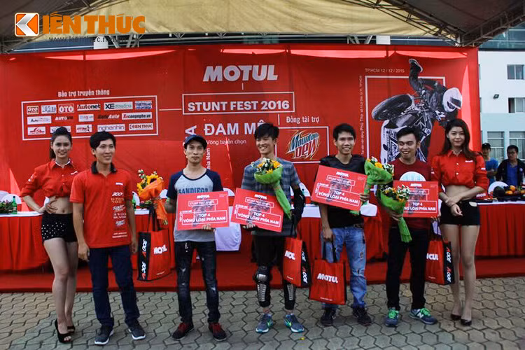 Sau vòng loại khu vực phía Bắc vào tháng 1/2016, Motul Stunt Fest 2015 sẽ chính thức diễn ra 2 ngày từ ngày 06 đến ngày 07/03/2016 tại Cung thể thao Quần Ngựa – số 30 Văn Cao, Hà Nội.