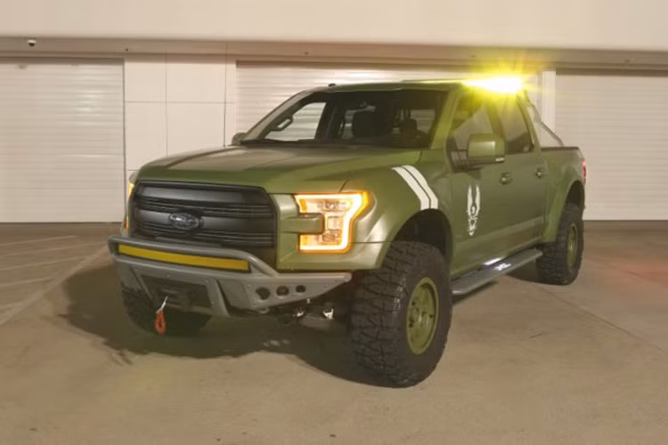 Chắc chắn mãu Ford F-150 Halo Sandcat sẽ xuất hiên trong siêu phẩm Halo 5: Guardian sắp ra mắt. 