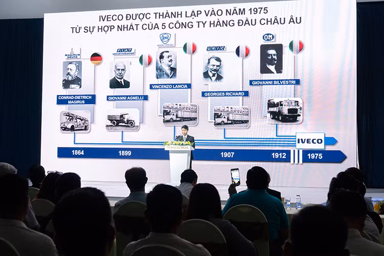 Để đáp ứng yêu cầu nghiêm ngặt về kỹ thuật, quy trình sản xuất và tiêu chuẩn chất lượng châu Âu của xe Mini Bus thương hiệu IVECO, THACO đã nghiên cứu, thiết kế và đầu tư dây chuyền hàn bấm body Mini Bus với hệ thống thiết bị chuyển trạm và nâng hạ body tự động; Dây chuyền sơn tĩnh điện với 10 bể nhúng liên tục, chiều dài mỗi bể là 15m được vận hành tự động và trang bị hệ thống kiểm soát thông số kỹ thuật hiện đại. 