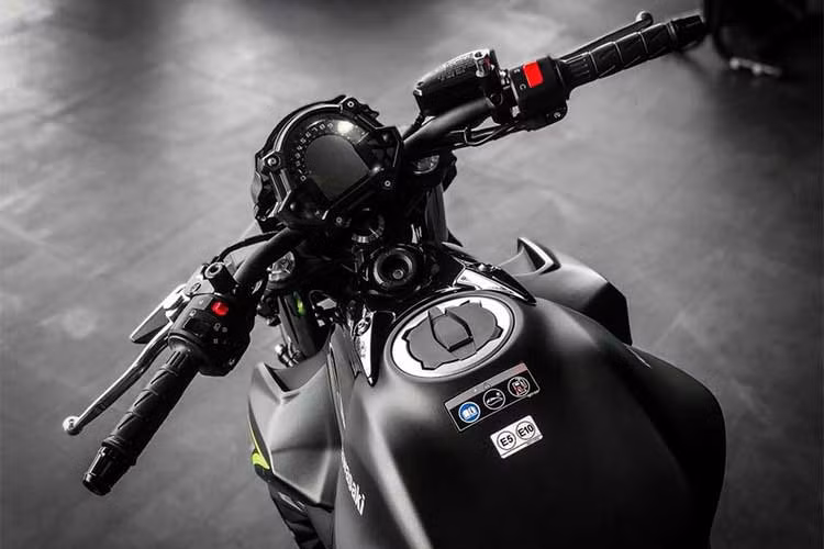 Trên Z650, hãng xe máy Kawasaki đã thiết kế cho chiếc xe một bộ khung thép ống dạng trellis hoàn toàn mới và khác biệt so với ER-6n, với trọng lượng chỉ năng 15 kg. Nếu chỉ nhìn bề ngoài, rất nhiều người cho rằng Z650 mới quá nhỏ so với một chiếc naked-bike hạng trung hiện nay bởi dàn áo được thiết kế lại hoàn toàn mới.