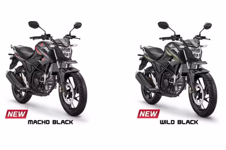 Theo đại diện hãng xe máy Honda tại Indonesia cho biết, CB150R StreetFire phiên bản đặc biệt có thêm 2 màu sơn mới là đen Stallion Black và đen Raptor Black. Trong khi đó, Honda CB150R StreetFire phiên bản tiêu chuẩn có thêm 2 màu sơn là đen Macho Black và đen Wild Black.