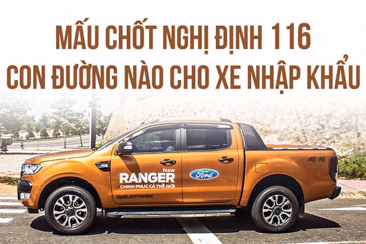 Do thuế nhập khẩu ôtô từ ASEAN về 0% đi kèm lo ngại lượng xe nhập khẩu sẽ ồ ạt tràn vào nước ta trong năm 2018 nên Chính phủ đã ban hành Nghị định 116/2017 về điều kiện nhập khẩu, kinh doanh ôtô áp dụng vào năm 2018. Để đáp ứng những điều kiện kinh doanh của Nghị định 116/2017, các doanh nghiệp sẽ phải thay đổi rất nhiều về chiến lược kinh doanh, giấy tờ, chứng từ để nhập khẩu xe.