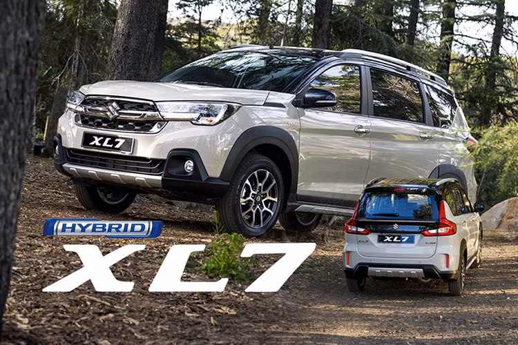  Suzuki XL7 Hybrid: Giá 599,9 Triệu Đồng Ra mắt vào tháng 8/2024, Suzuki XL7 Hybrid nhanh chóng thay thế vị trí của Ertiga Hybrid và trở thành sản phẩm chủ lực của hãng. Chỉ sau 3 tháng, mẫu ôtô hybrid giá rẻ tại Việt Nam này đạt doanh số ấn tượng 982 chiếc. Xe trang bị động cơ xăng 1.5L kết hợp mô-tơ điện và pin lithium-ion nhỏ mang lại công suất 103 mã lực và mô-men xoắn 138 Nm.