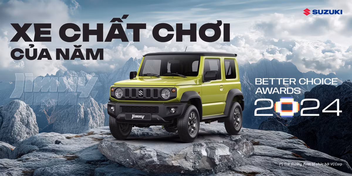 Suzuki Jimny tai Viet Nam thang giai 