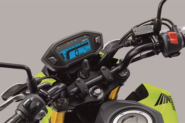 Hiện tại, Honda MSX 125 mới sở hữu những màu sắc hiện đại và trẻ trung như: Đỏ ghi đen, Trắng ghi đen, Xám ghi đen và Vàng ghi đen.Cho đến phiên bản mới được Honda Việt Nam ra mắt vào hôm nay đã tạo nên một dải màu sắc mới bắt mắt, đậm cá tính hơn bao gồm: Xanh (da trời) đen, Xanh (lá cây) đen, Đỏ đen và Cam đen.