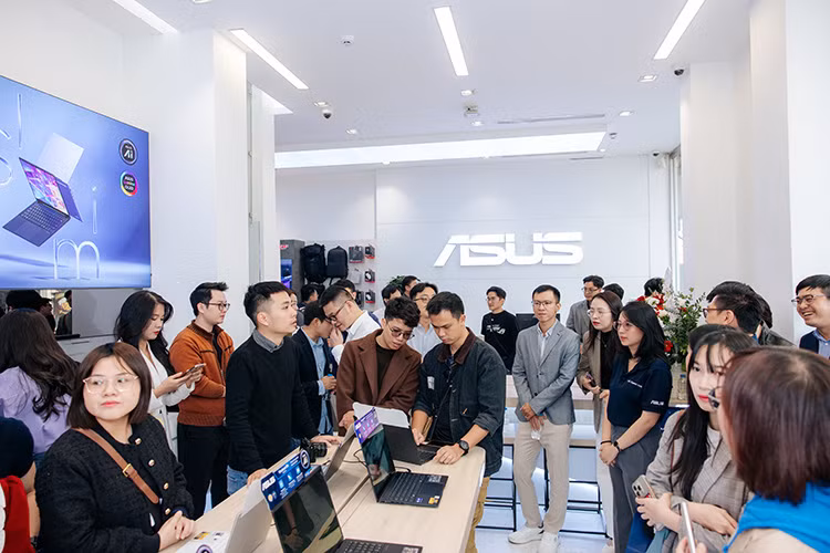 Ra mat ASUS Exclusive Store dau tien tai Viet Nam