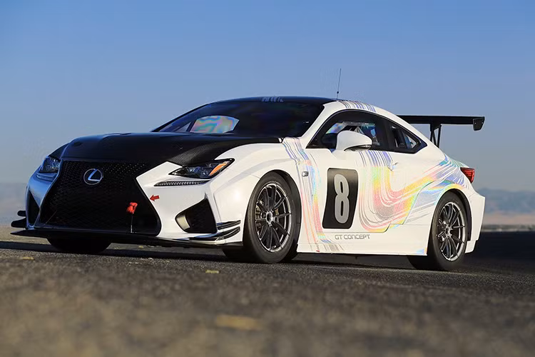 Lexus sẽ đăng ký dự thi hạng mục Time Attack, có nghĩa là chiếc RC F GT Concept sẽ phải hoàn thành 12.42 dặm đua với 156 khúc cua trong thời gian nhanh nhất có thể.