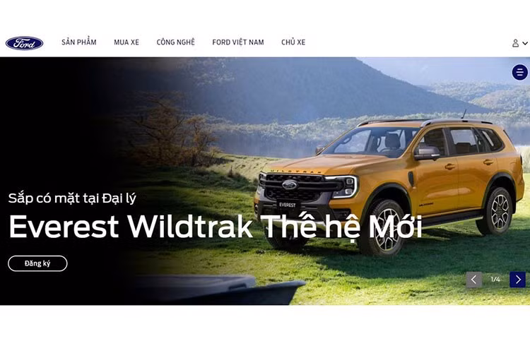 Phía đại lý mới đây đã tiết lộ một số thông tin về mẫu xe Ford Everest Wildtrak 2023 mới sắp ra mắt tại Việt Nam. Theo đó, Everest Wildtrak được định vị tương đương phiên bản cao cấp nhất hiện tại là Titanium+.